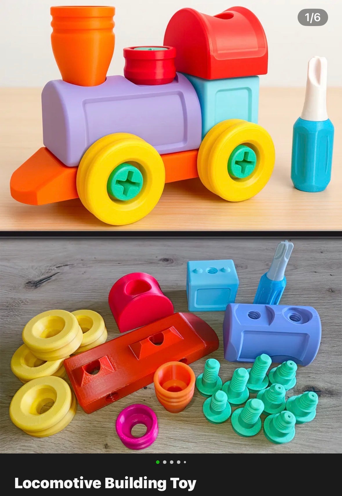 Locomotive building Toy